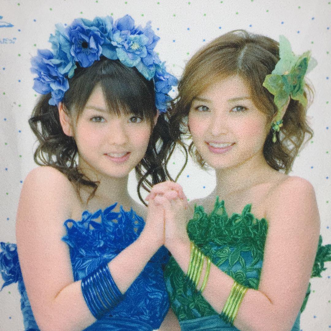 モーニング娘。道重さゆみ 石川梨華 エコモニ。マイクロファイバータオル 古着 モーニング娘。道重さゆみ 石川梨華 エコモニ。マイクロ