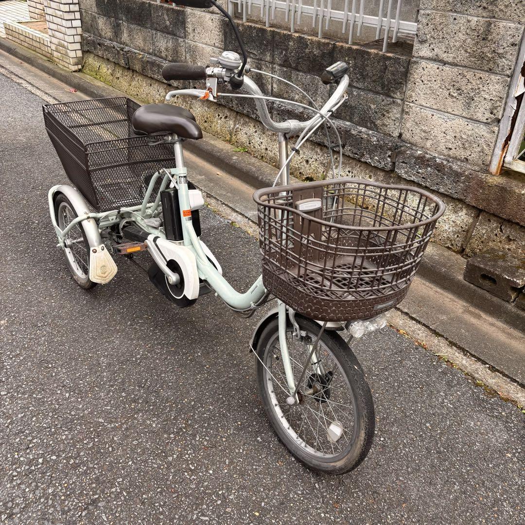 電動アシスト自転車◇三輪ワゴン◇ブリヂストン◇アシスタ◇3段ギア
