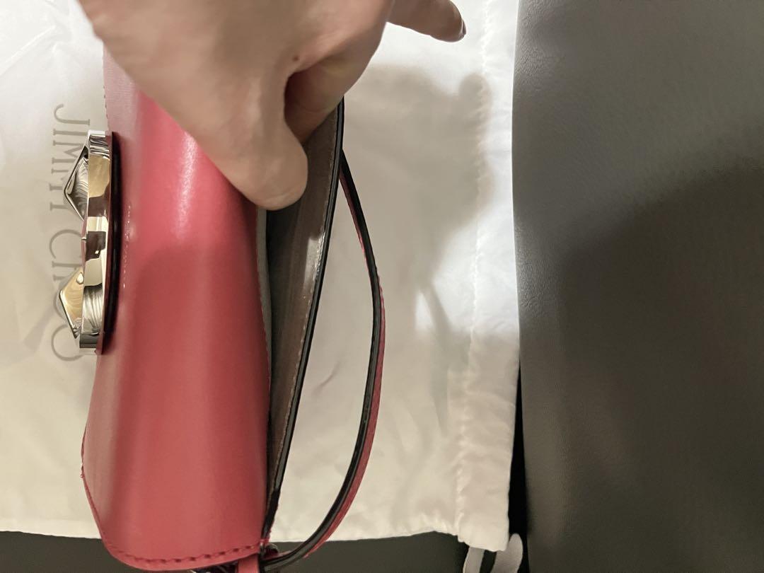 JIMMY CHOO ショルダーバッグ　ピンク