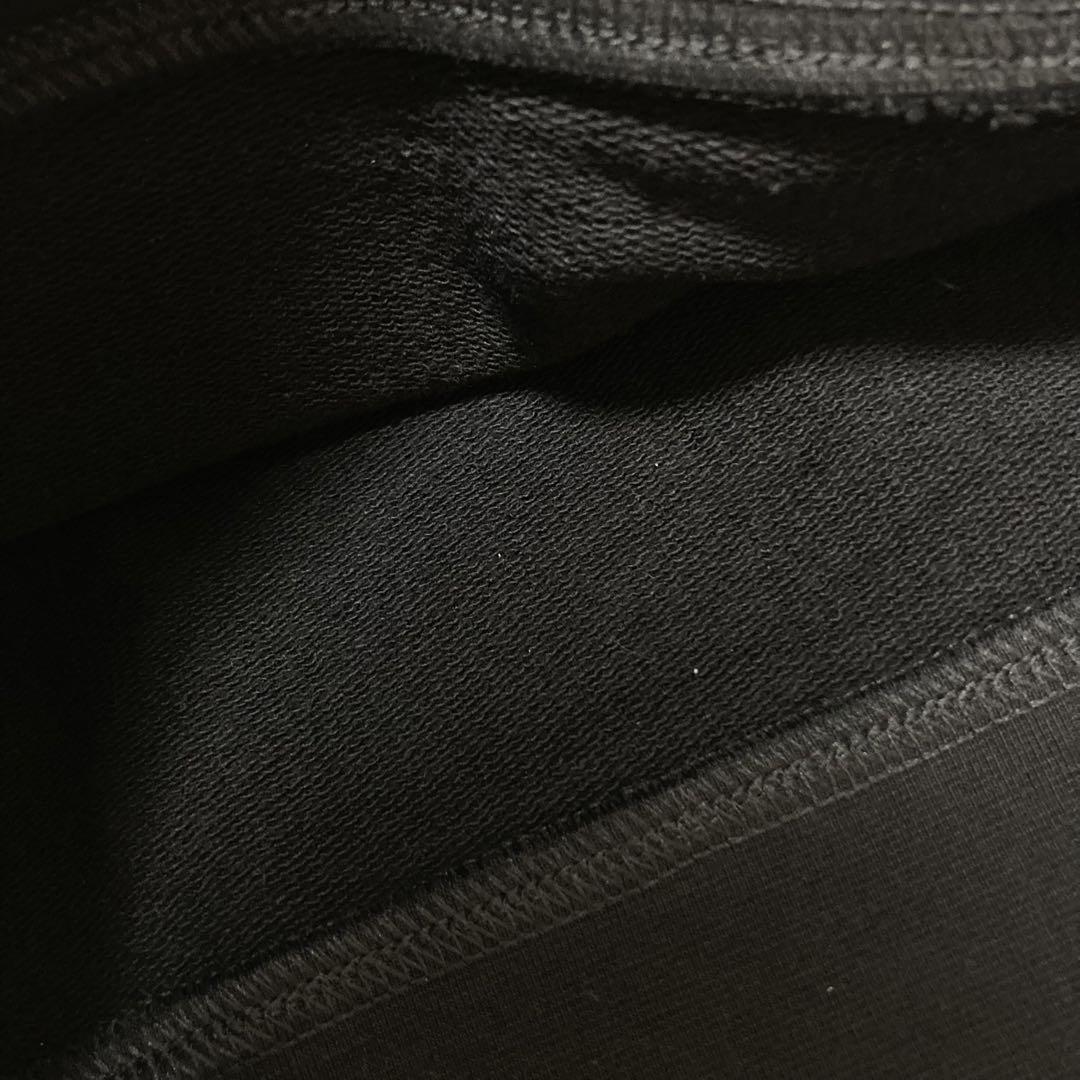 定価4.2万 新品未使用 Y-3 ロゴ スウェット パーカー L ブラック