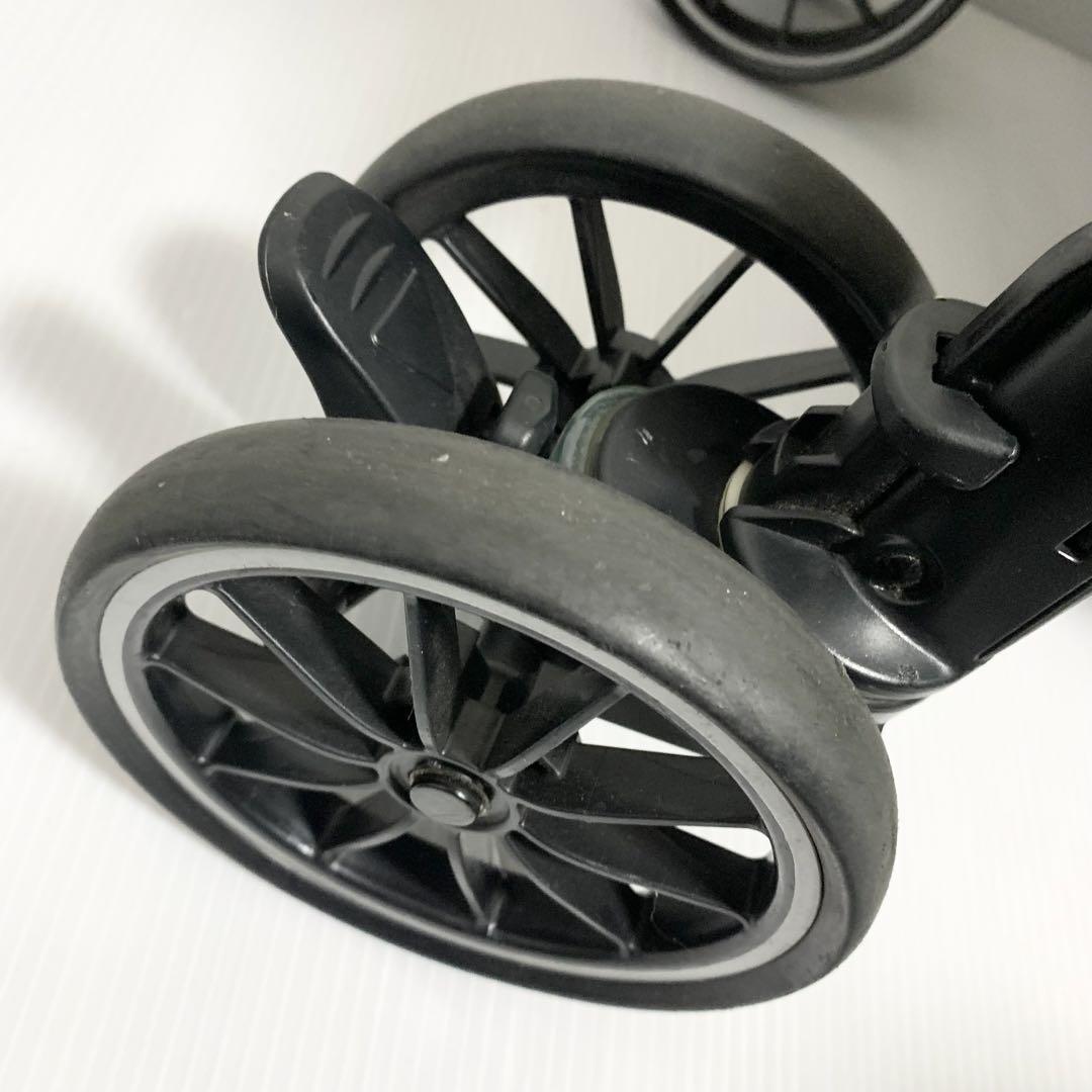 コンビ スゴカルα 4キャス compact エッグショック ベビーカー グレー