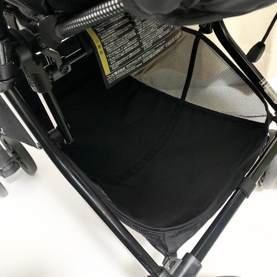 コンビ スゴカルα 4キャス compact エッグショック ベビーカー グレー