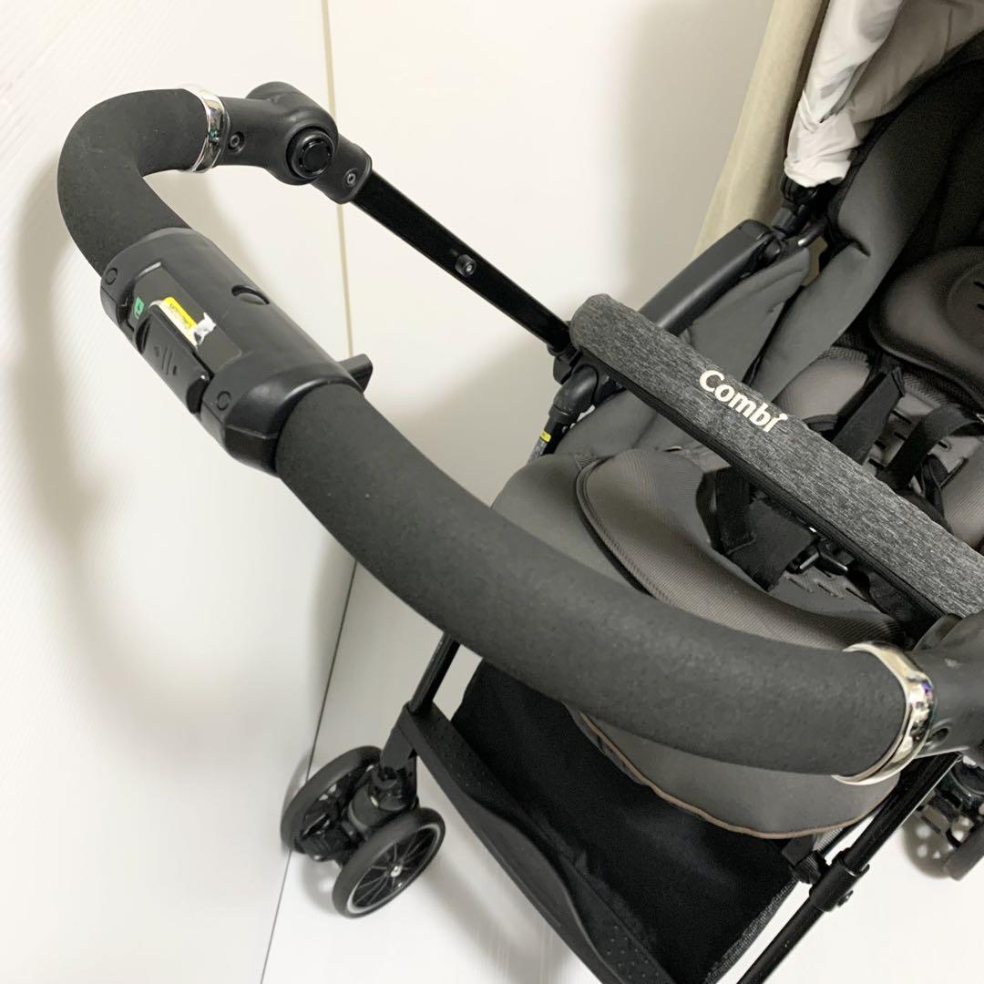 コンビ スゴカルα 4キャス compact エッグショック ベビーカー グレー