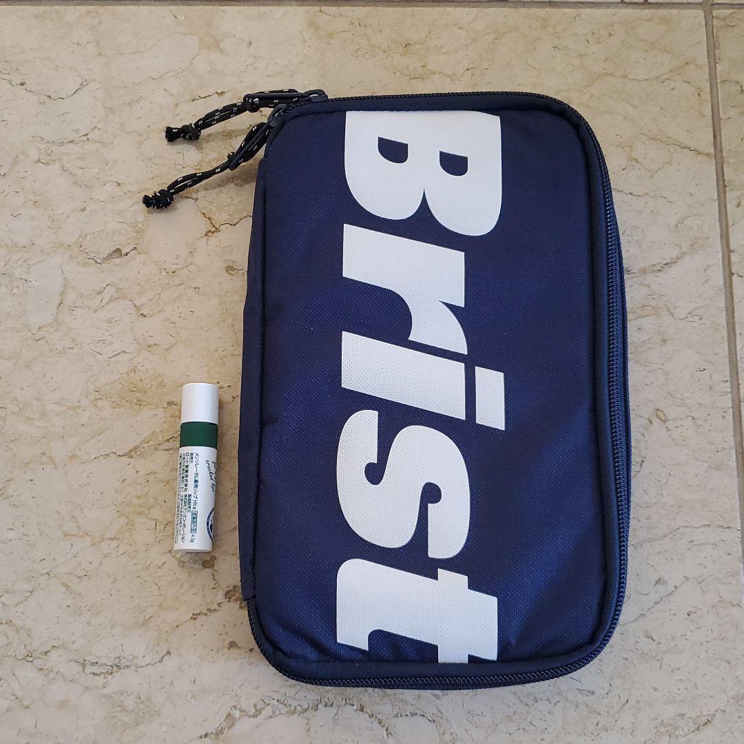 FCRBブリストルBRISTOLクラッチバッグ　ネイビー