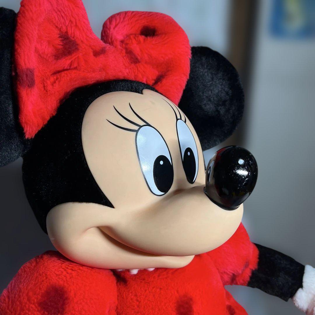 【レア 希少】ディズニーランド　ミニー　ぬいぐるみ 希少】東京ディズニーランド 20周年 ミニーちゃん ぬいぐるみ
