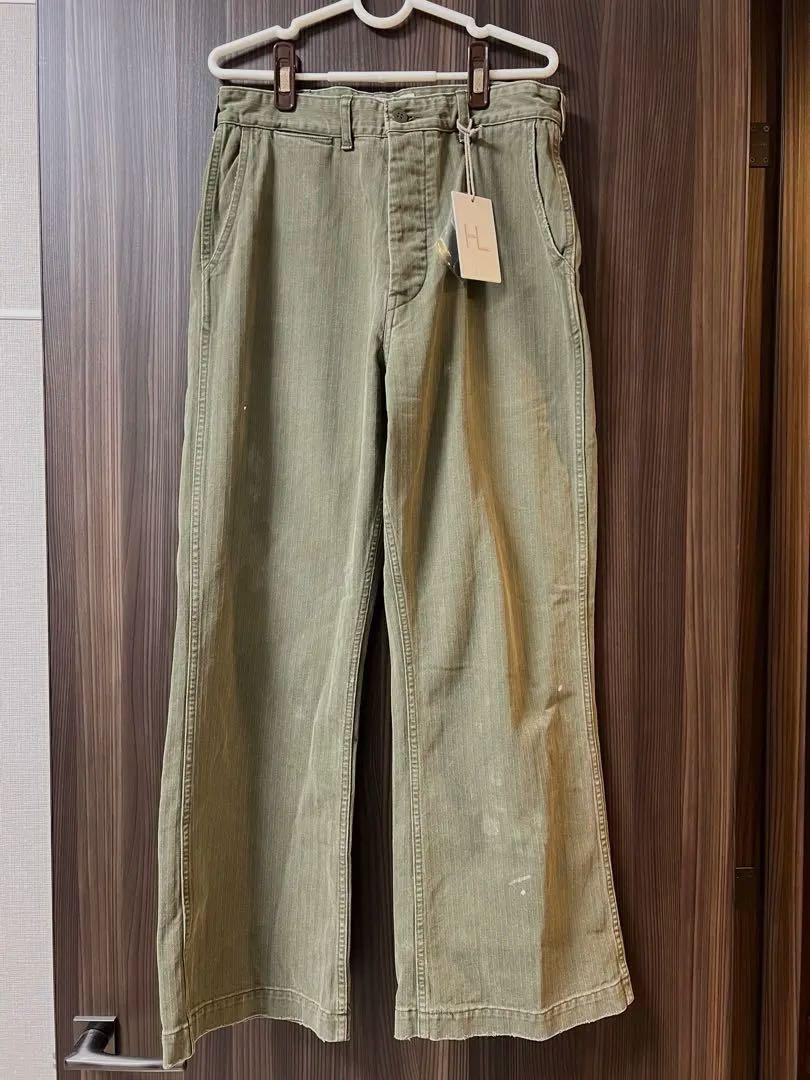 HERILL/ヘリル】 USMC ヘリンボーンツイルパンツ（その他パンツ