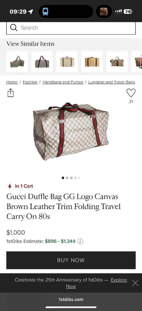 バッグ Gucci GG Duffle Bag