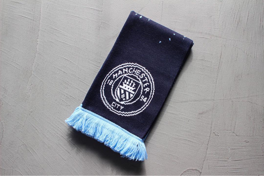 マンチェスターシティ サッカーマフラー Manchester city 英国製