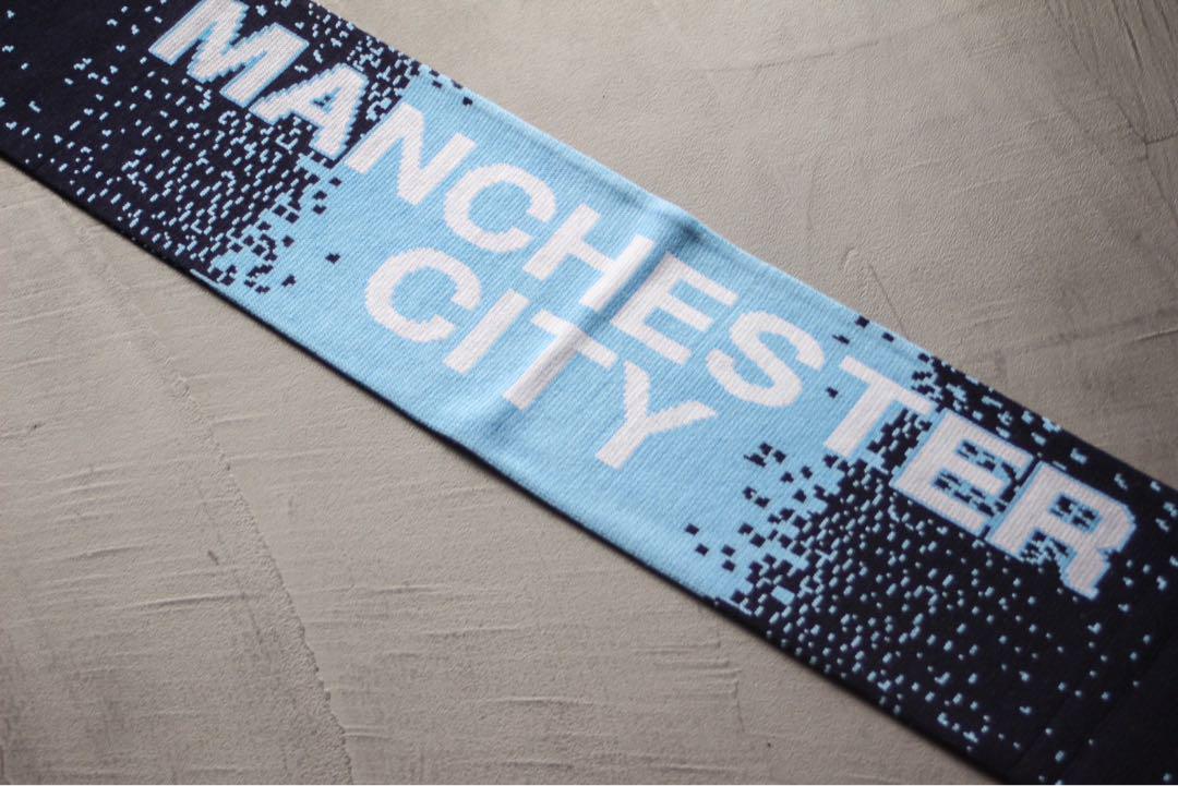 マンチェスターシティ サッカーマフラー Manchester city 英国製