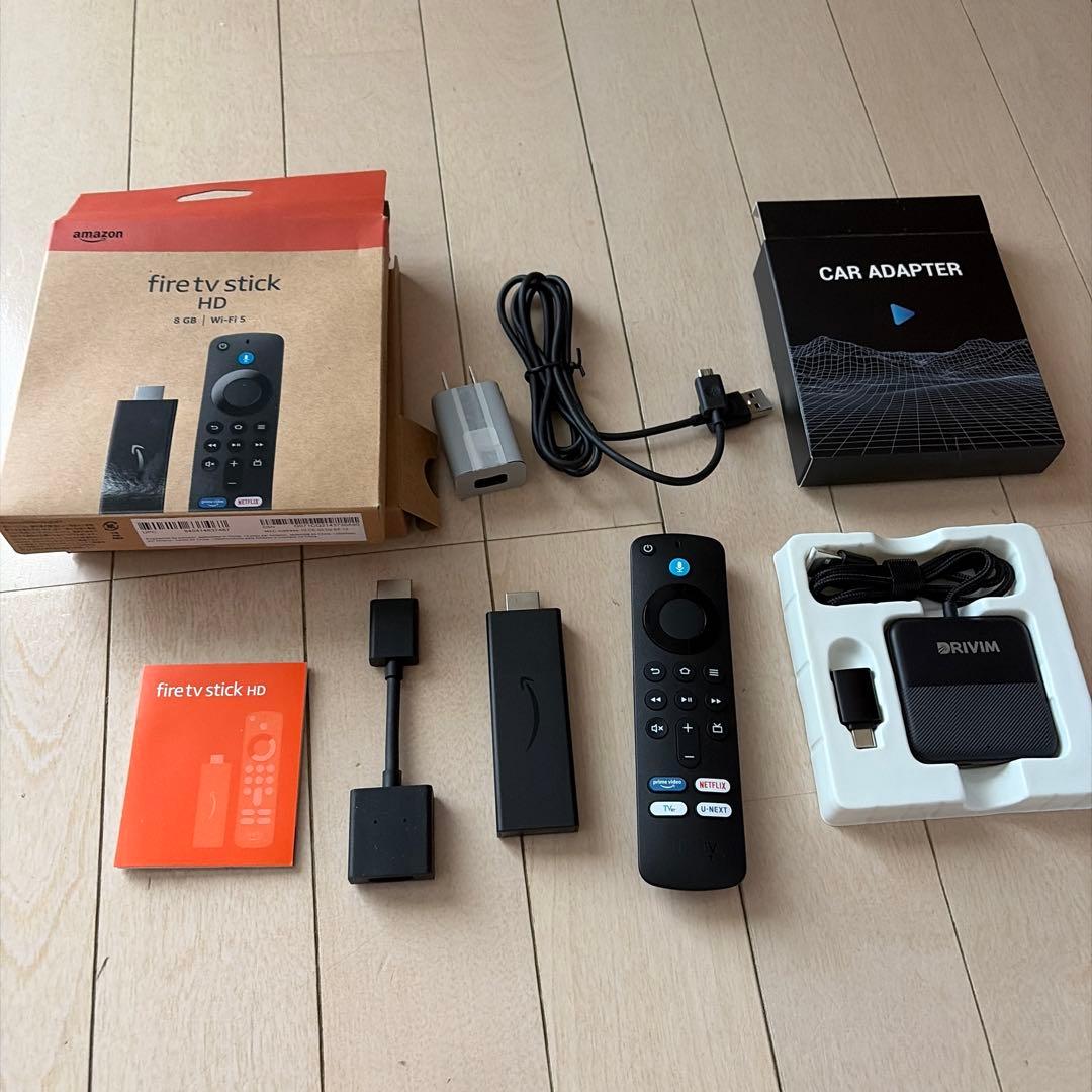 Fire TV Stick HD - Drivim Car Adapter目立った傷や汚れなし