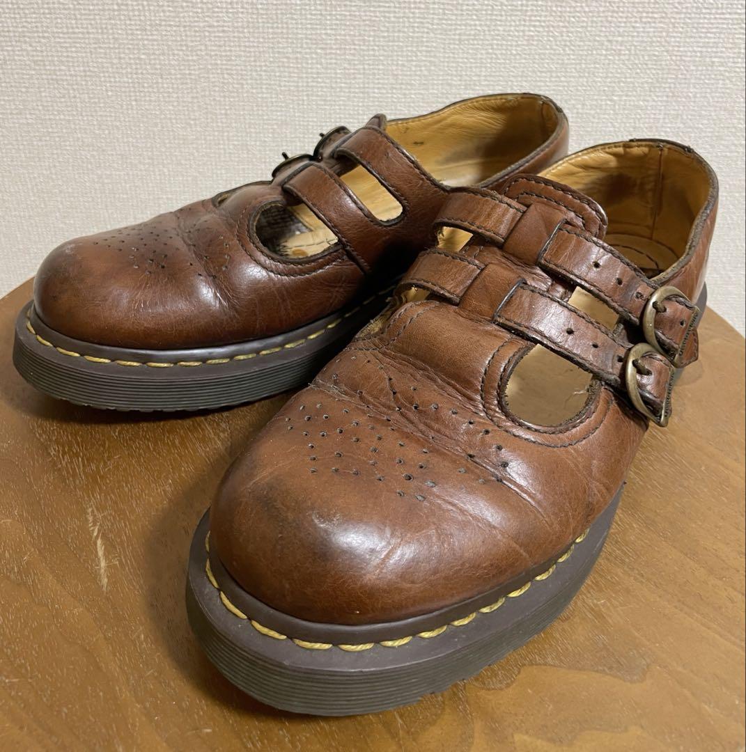 【希少】Dr.Martens ドクターマーチン レザーシューズ ブラウン