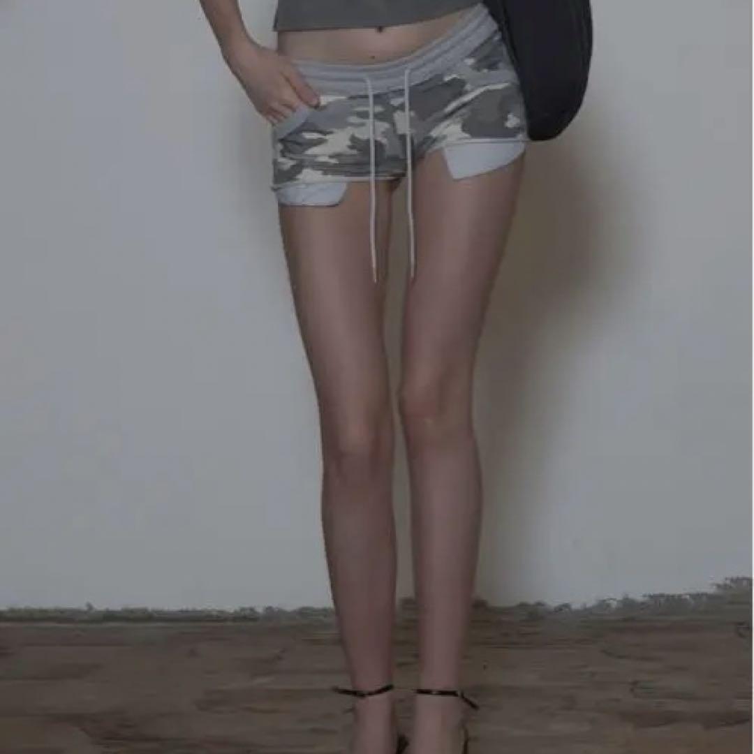 Sculftor Camouflage Shorts Ash mサイズ