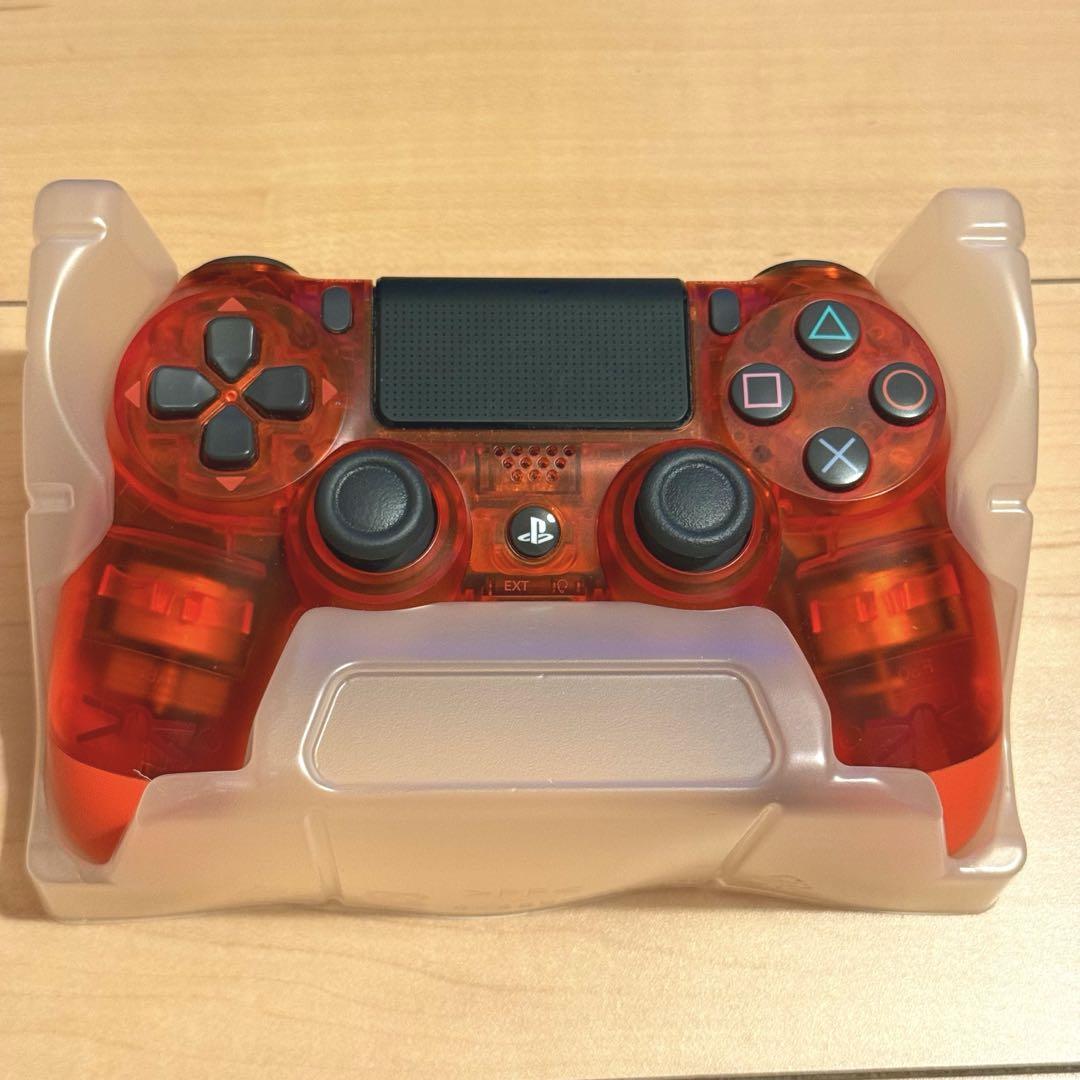 PlayStation4 - ps4 コントローラー レッドクリスタル 純正 PlayStation PS4 純正 ワイヤレスコントローラー (DUALSHOCK 4