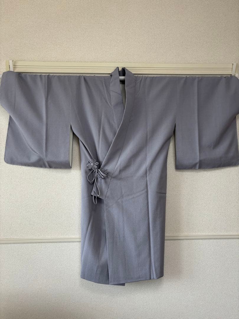 正絹　袷　道中着　1点もの　M 未使用品　本塩沢