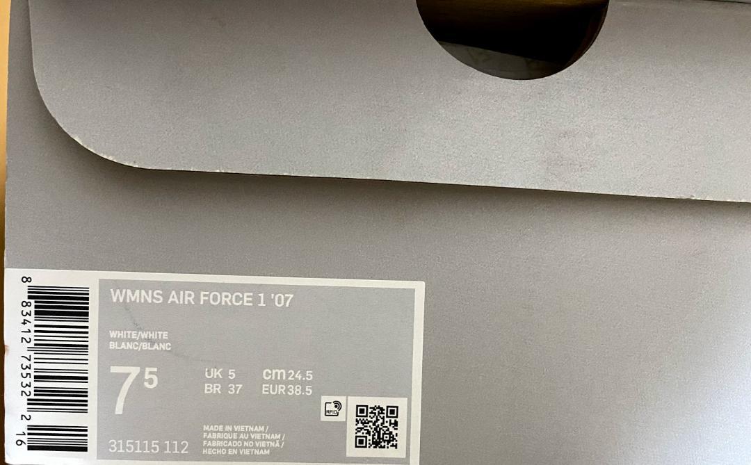 新品得価 AIR FORCE 1 07 エアフォース1 AF1 24.5cm AZ1D2-m86555050683 低価お得
