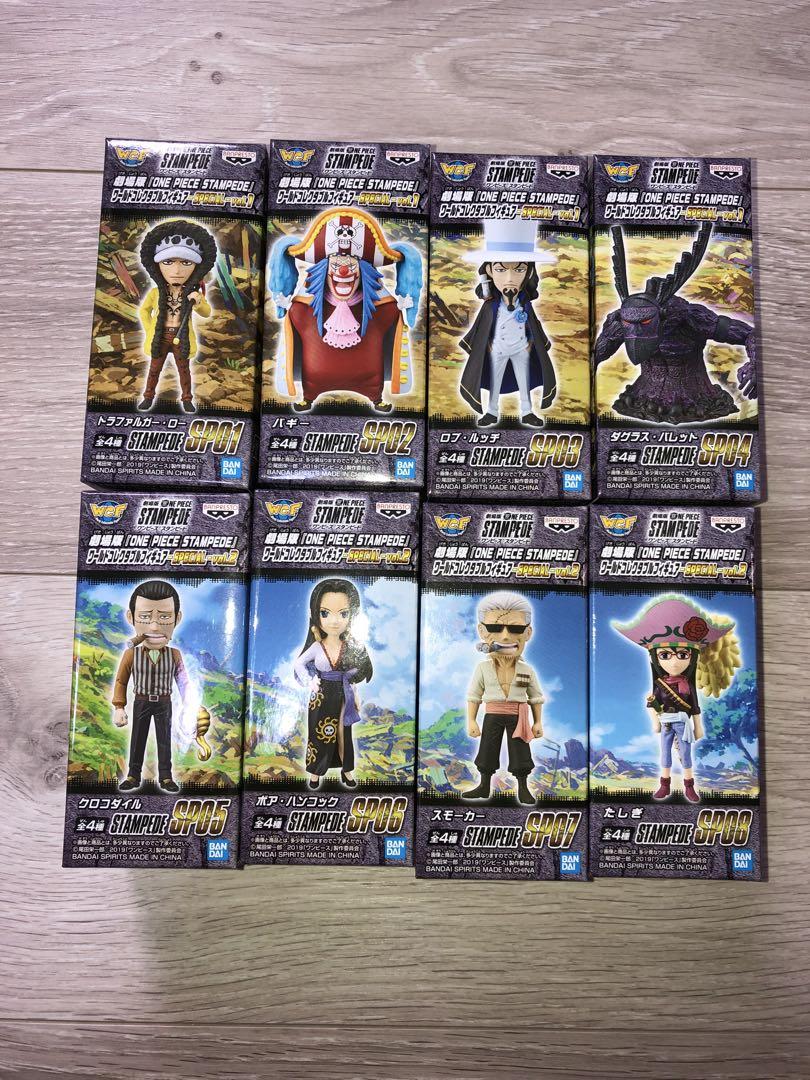 ワンピース コレクタブル STAMPEDE SPECIAL ナムコ限定 全8種 ワンピース コレクタブル STAMPEDE SPECIAL ナムコ限定 全8種