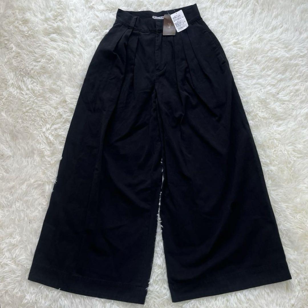 【タグ付き】23AW plage RIAMタック ワイド パンツ