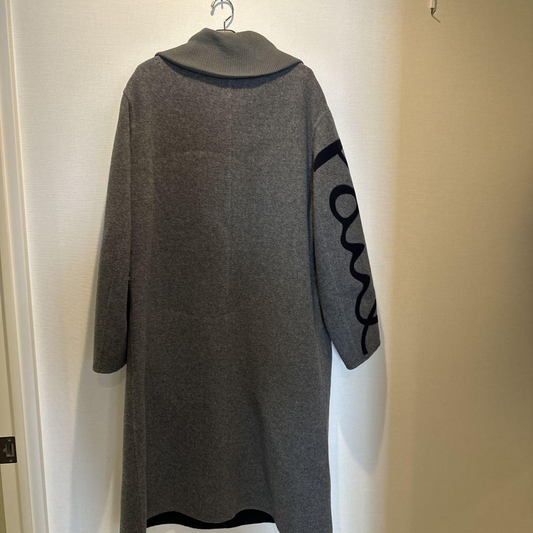 ポールスミス　ロゴ入りウールコート