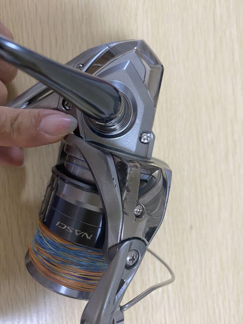 シマノ SHIMANO 【良品】スピニングリール NASCI C5000XG
