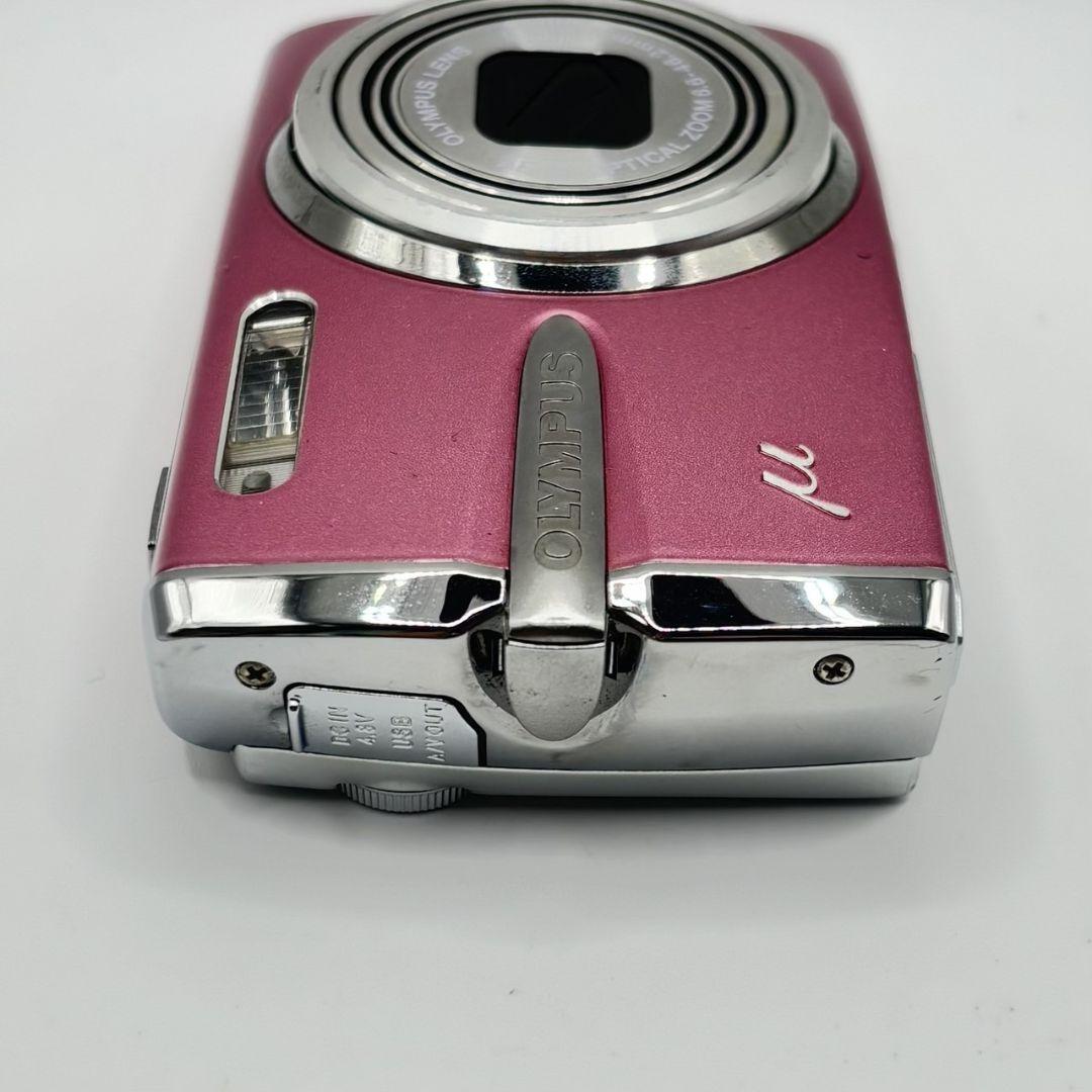 OLYMPUS オリンパス μ 1020 ピンク 新品バッテリー付在庫 処