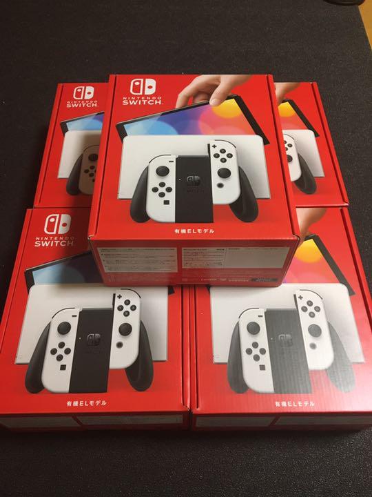新品未開封】Switch本体有機EL JCホワイト