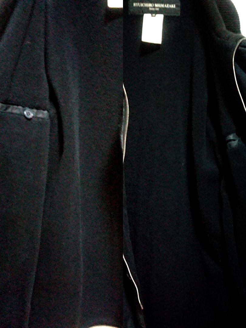 しいのです~ RYUICHIRO ナイロンジャケット M 黒系 m7tKf-m86566693718 SHIMAZAKI homme ▱までの