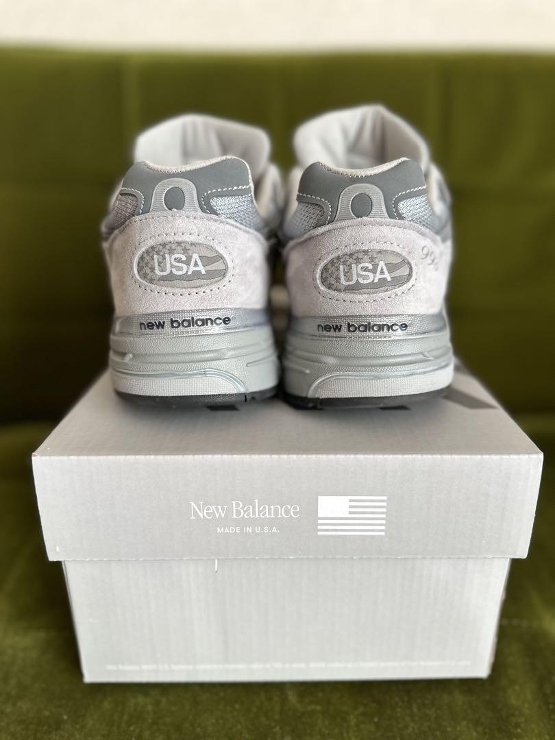 試着のみ new balance 993 GRAY  MR993GL 26.5
