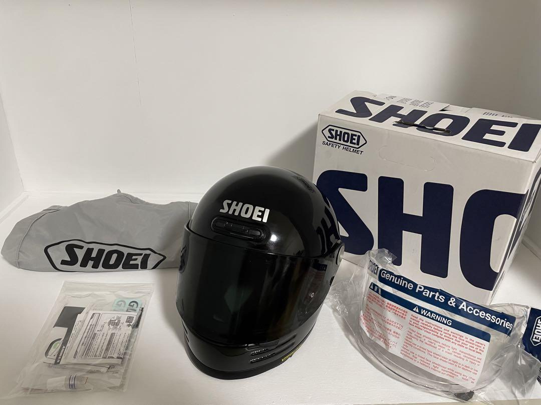 SHOEI GLAMSTER グラムスター Lサイズ　ブラック　シールド3枚付き SHOEI GLAMSTER グラムスター Lサイズブラックシールド3枚付き