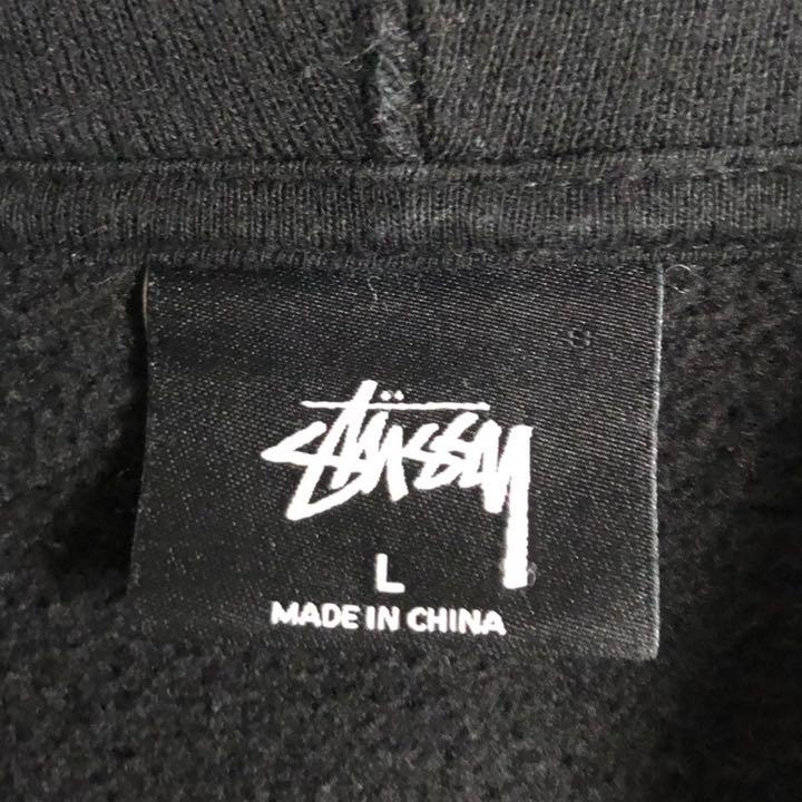 激レア 入手困難 パーカー 希少 WUgr2-m86568934598 STUSSY 刺繍ロゴ シャドーマン 得価セール