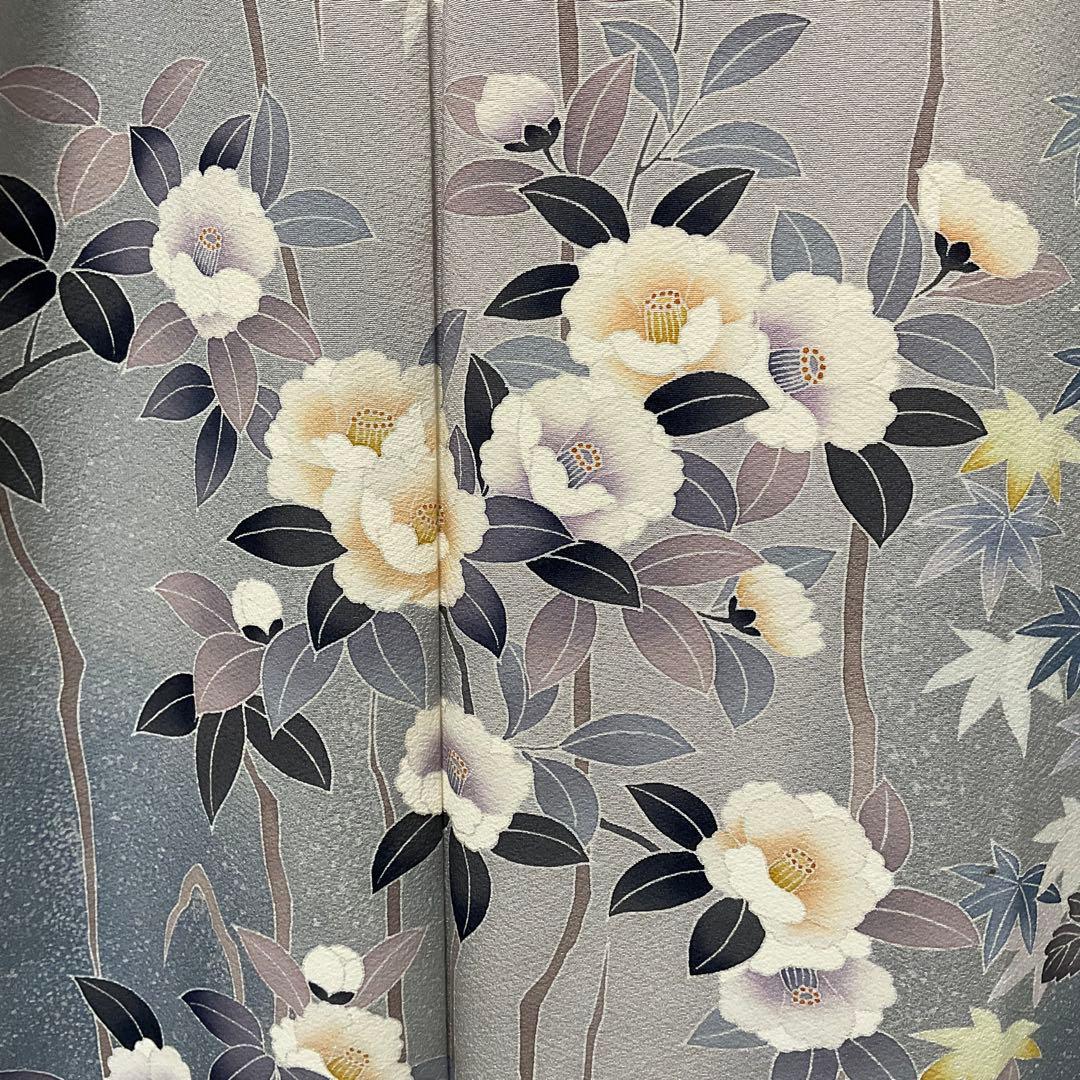 C202正絹 袷 訪問着 作家物落款 友禅 着物 C202正絹 袷 訪問着 作家物落款 友禅 着物