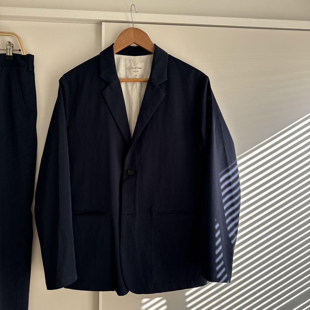 美品 still by hand インディゴ シャツジャケット 48 STILL BY HAND(スティルバイハンド) / デニムジャケット/Gジャン