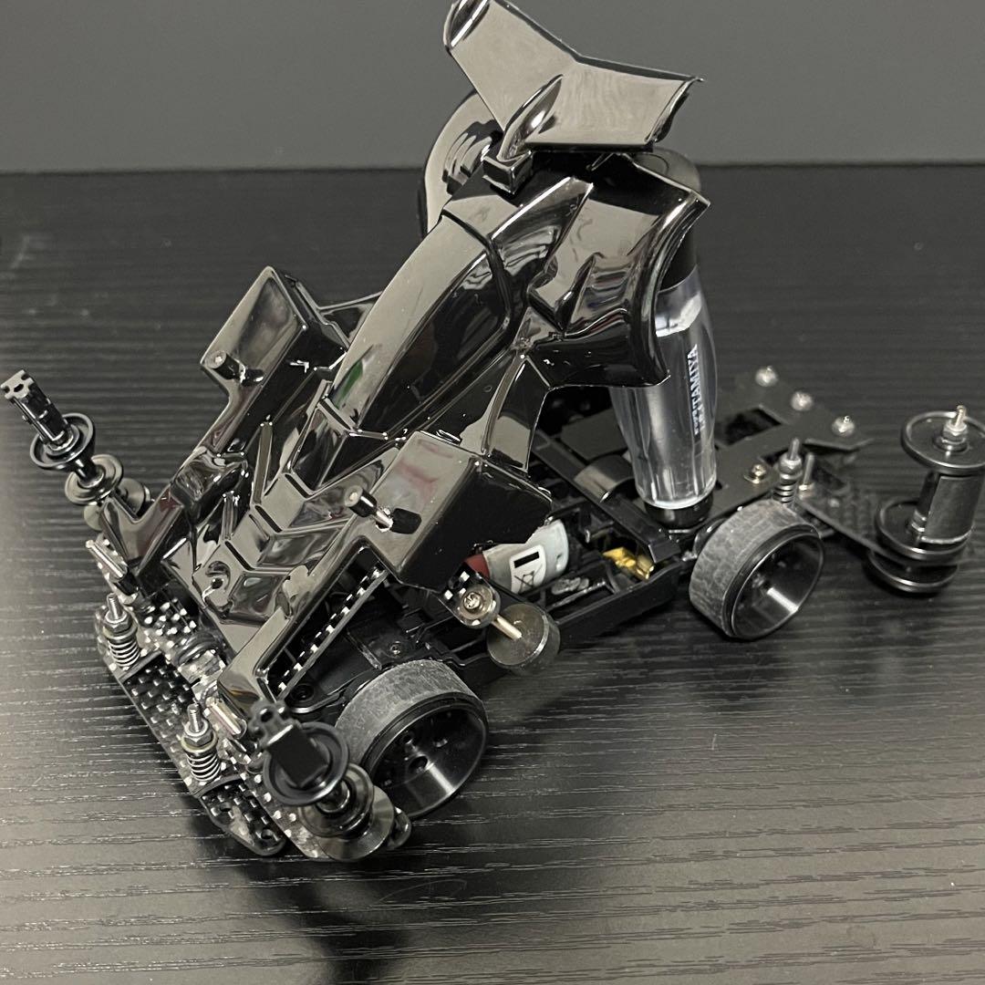 ミニ四駆 トライダガー ZMC MSフレキ ATピボットバンパー アルミ