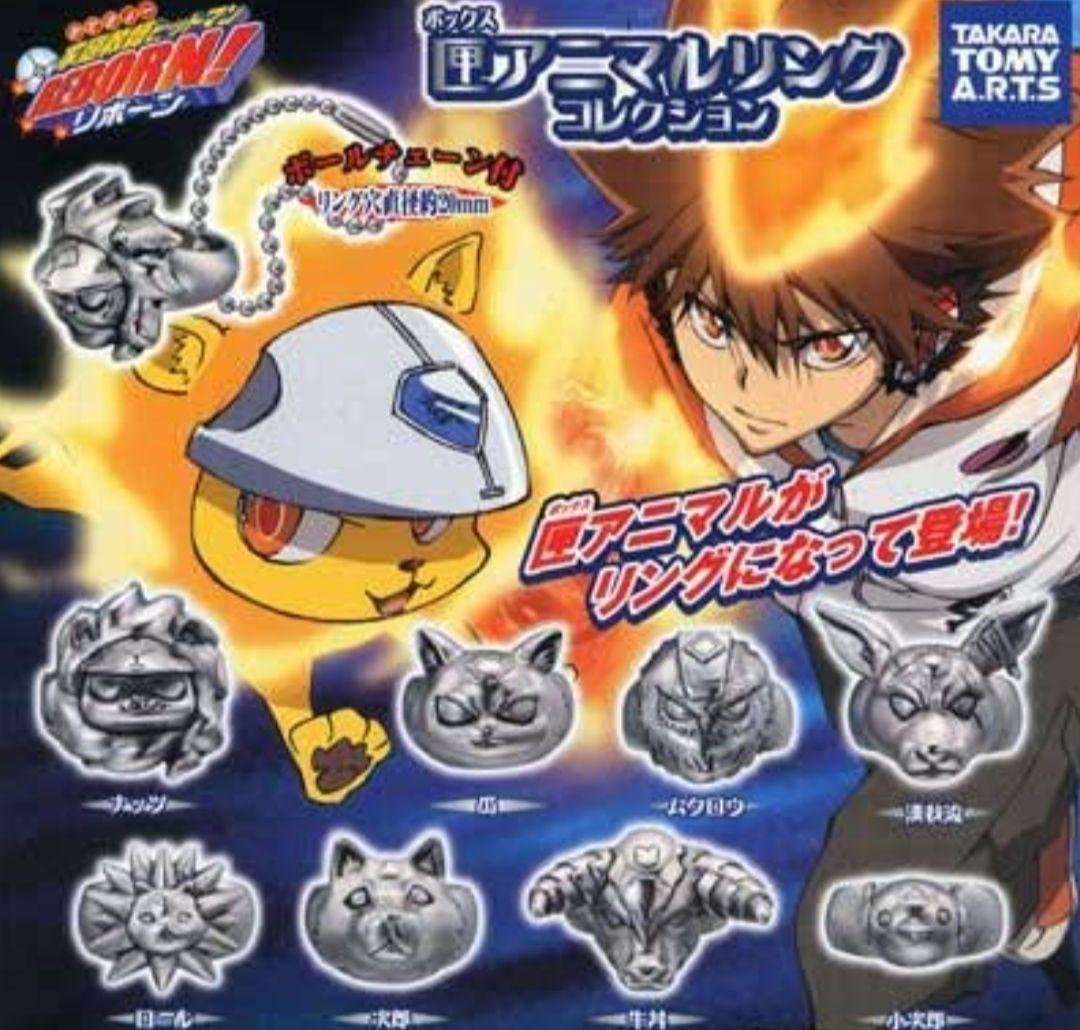 家庭教師ヒットマン　REBORN!　ニューボンゴレリング　アニマルリング　セット 家庭教師ヒットマンREBORN! ニューボンゴレリング コレクション