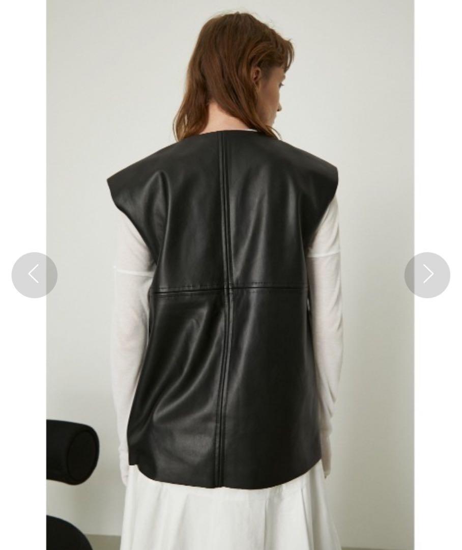 ジャケット・アウター RIM.ARK Cut off v neck vest