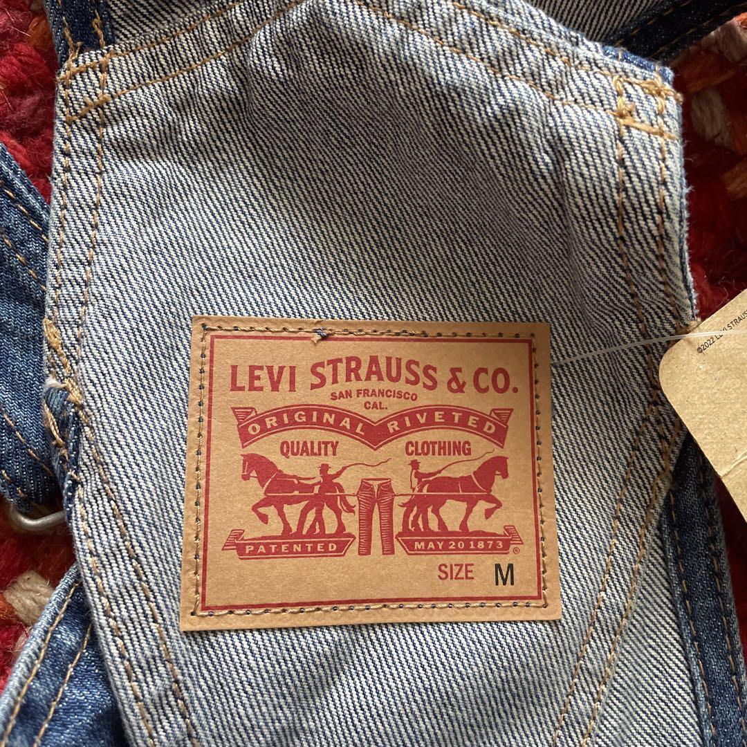 Levi's デニムオーバーオール 新品タグ付き - メルカリ