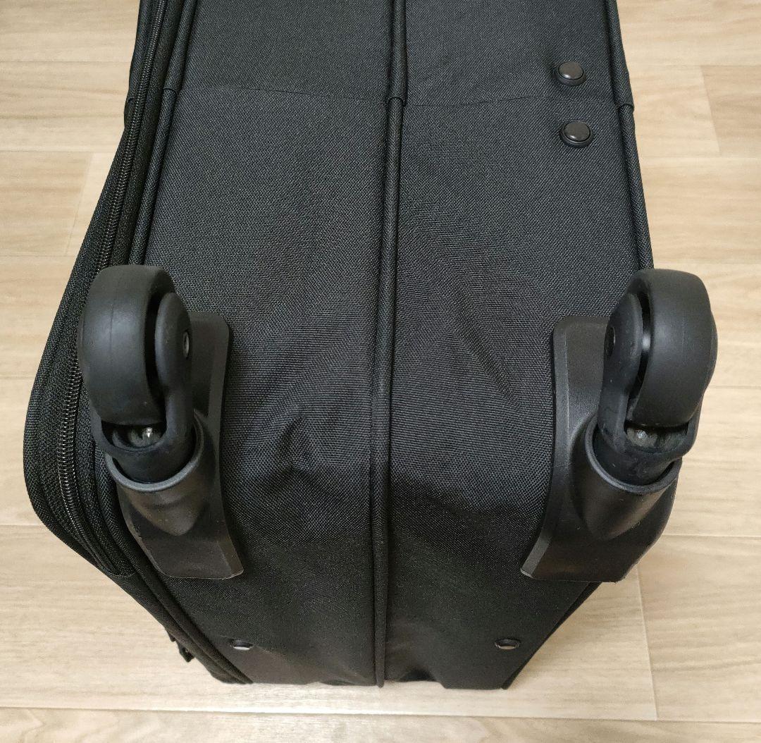 無印良品　半分の厚みで収納できるソフトキャリー36L機内持込み対応サイズ