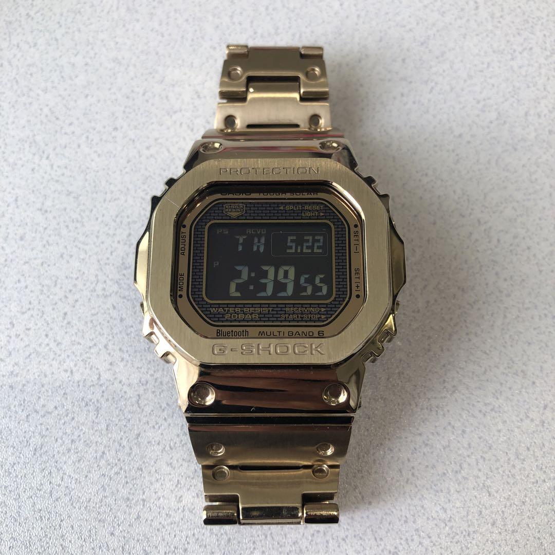 G-SHOCK GMW-B5000GD 電波ソーラー ゴールド