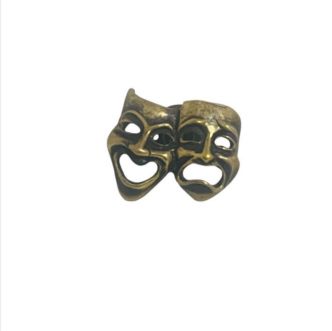 RATS TWO FACE PINS BRASS MASA SCULP ピンズ RATS TWO FACE PINS BRASS MASA SCULP ピンズ 小物