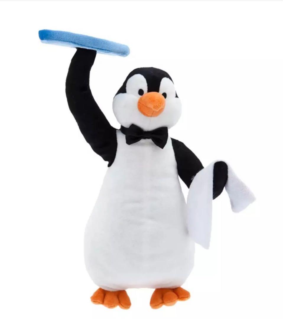 【最終価格】美品！メリーポピンズ　海外限定　ペンギンウェイター　ぬいぐるみ