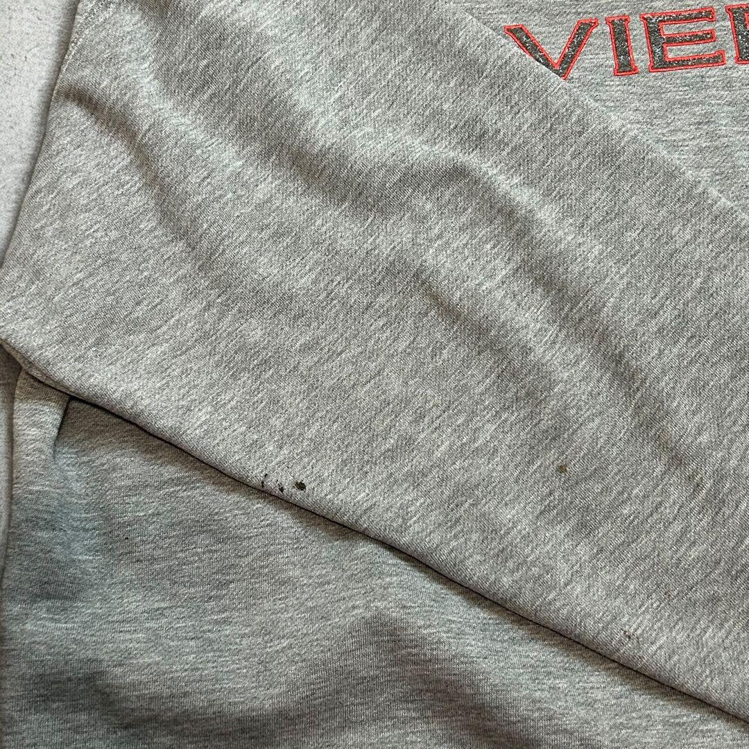 00s CANADA製 SAVIER Logo Sweat Shirt M