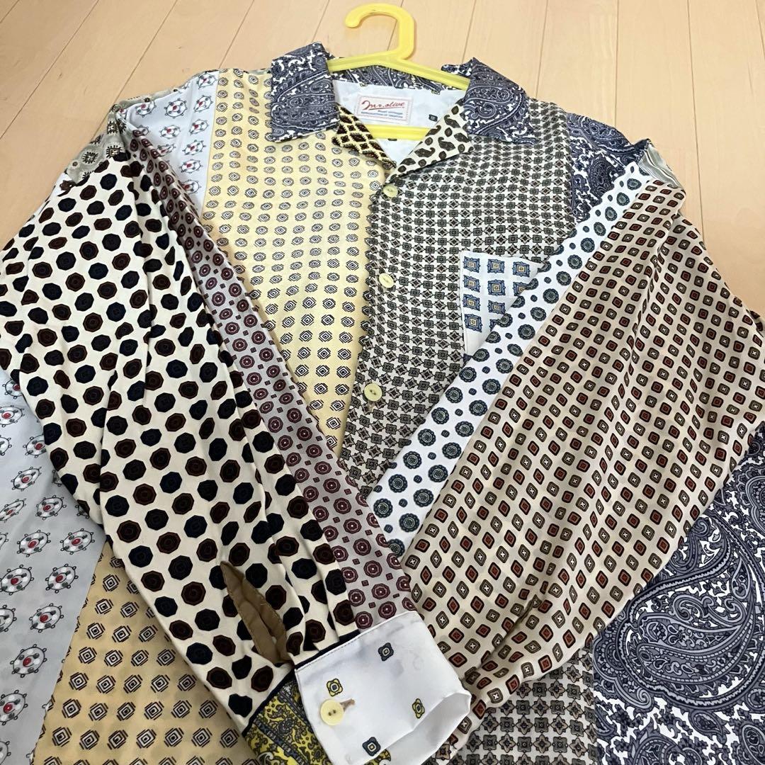 優先配送 Mr.OLIVE ミスターオリーブ VINTAGE ヴィンテージシャツ 長袖 トップス