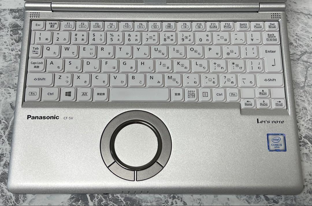 Let's note CF-SV8/Core i5/メモリ8GB/SSD256