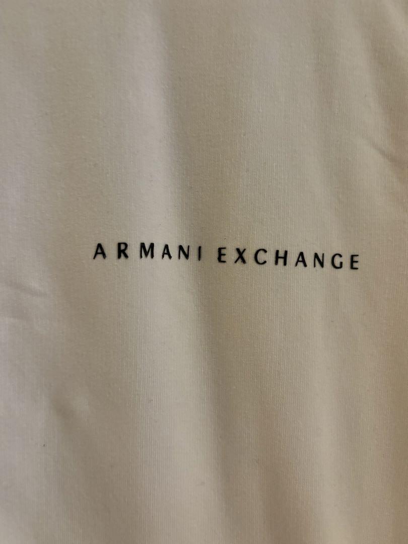 Armani Exchange フルジップジャケット ホワイト