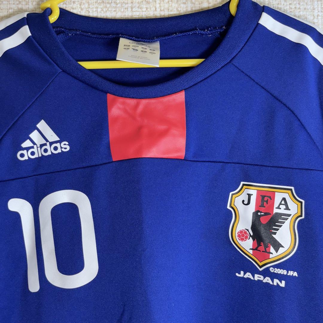 サッカー日本代表 ユニフォーム 背番号10 キッズサイズ 150cm
