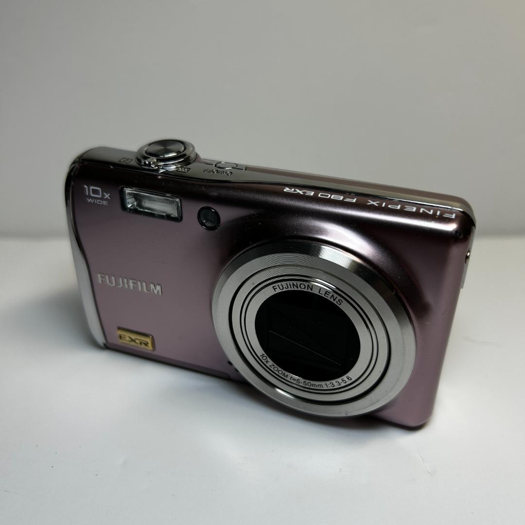 FUJIFILM FinePix F80EXR デジタルカメラ ピンク