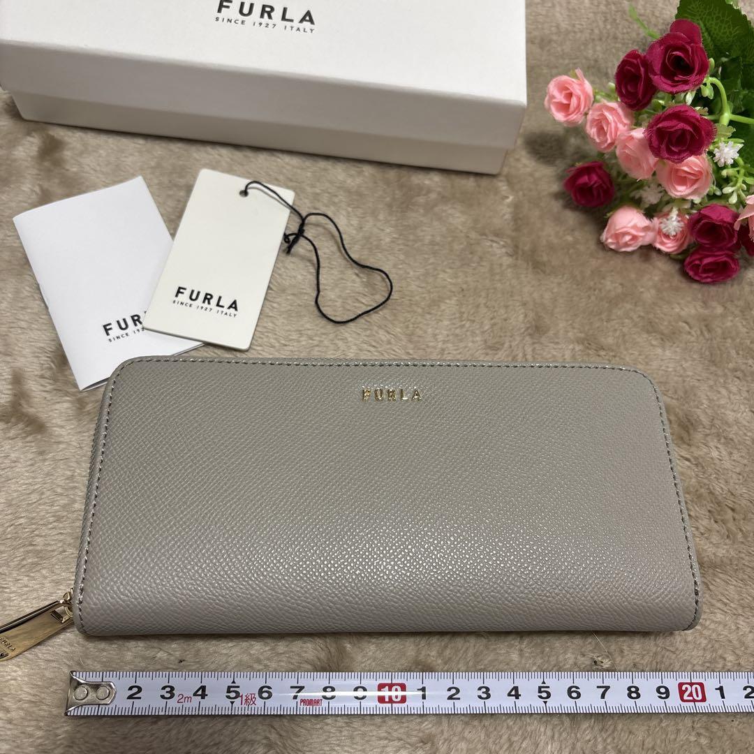【新品　未使用品】フルラ　FURLA グレー　長財布