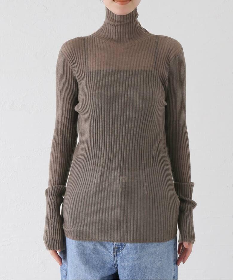 リブ ニット