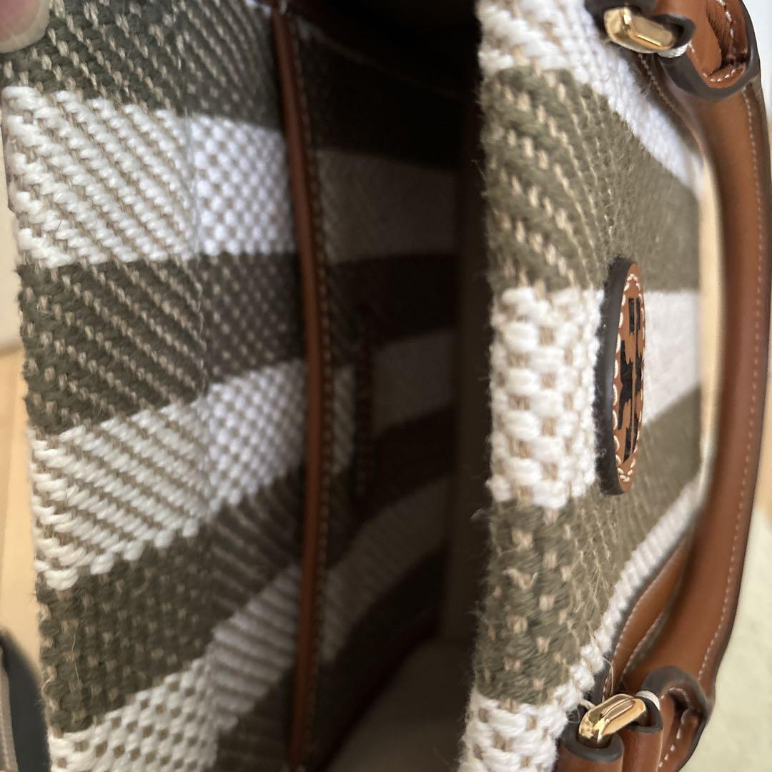 Tory Burch ストライプ ショルダーバッグ