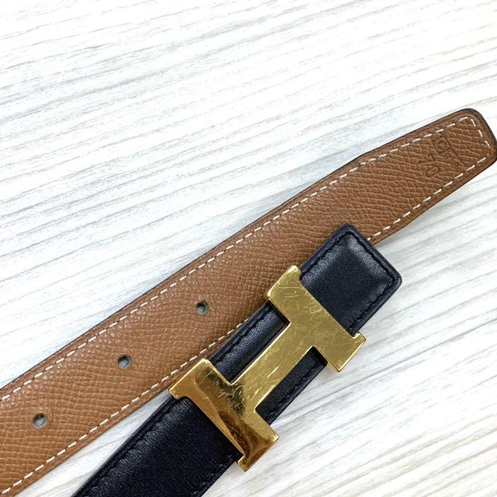 エルメス □C刻印 Hバックル リバーシブル コンスタンス レザー エルメス □C刻印 Hバックル リバーシブル コンスタンス レザー