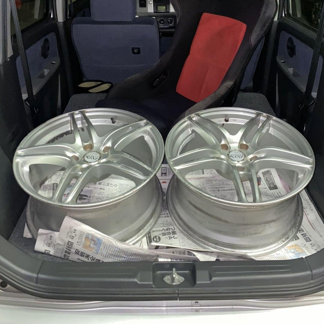 AVS model5 17インチ AVS MODEL5 モデル5 17インチ 7j 5穴114.3 ドリケツ
